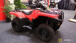 2016 Honda TRX420 Rancher - Walkaround - 2015 Toronto Snowmobile & ATV Show
