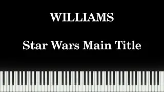 Star Wars - Main Title (Synthesia Piano - Impossibly Hard)