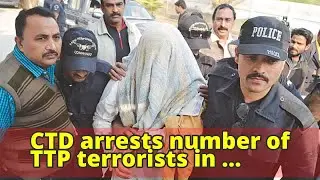 CTD arrests number of TTP terrorists in Karachi