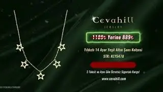 Yıldızlı 2022 Trend Altın Kolye &Ouml;nerisi
