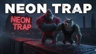 Gorilla & Wolf: NEON TRAP ESCAPE - Full 4K Cinematic AI Action Movie