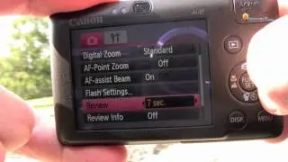 Canon Powershot SD780 IS - Display Photo After Each Shot