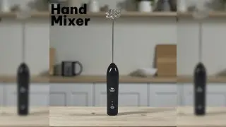 One Two Cups Hand Mixer Mini Pengocok Telur Kopi Milk Frother 500mAh - 22HT01BK