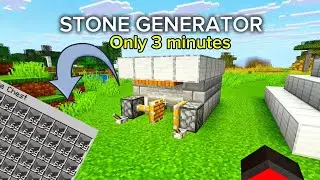 Easy Stone Farm Tutorial | Minecraft Java & Bedrock 1.21