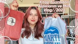 Kitap Fuarından Aldıklarım ve Mini Vlog // 2023