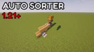 Tutorial Minecraft 1.21+ | How to make an auto sorter [SIMPLE]