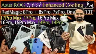 Asus ROG 7 6 RedMagic 8sPro Plus 8sPro 7sPro OnePlus 13T iPhone 17Pro 16Pro Max 14Pro Cheap Price 