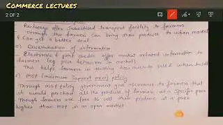 measures taken by government to improve agricultural marketing || class 12 Indian economics