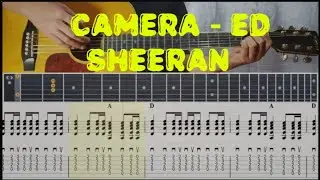 Camera - Guitar tutorial ( chord + strumming )