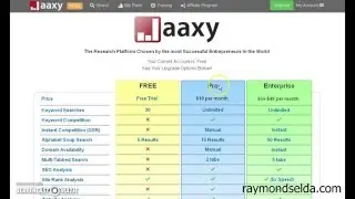 Jaaxy Free Account Demonstration