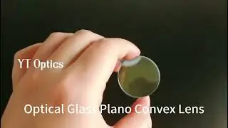 BK7,Fused Silica,CaF2,Ge, Si IR Optical Glass Plano Convex Lens
