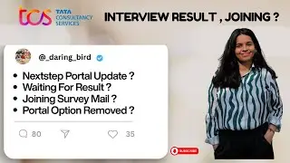 TCS Nextstep Portal Down 🥲| TCS Joining Survey | TCS Official Mail Updates