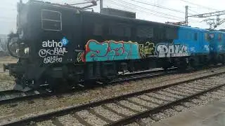 Mitsubishi Athos Rail con Teco en Vic&aacute;lvaro.  18/3/2025.