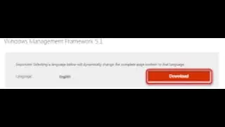 Windows Management Framework 5.1