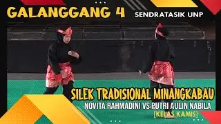 Novita Rahmadini VS Putri Aulin Nabila - Silek Tradisional Minang ⏭️ GALANGGANG 4 SENDRATASIK UNP