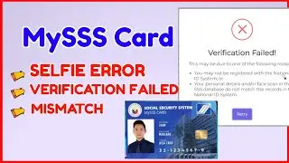 Ошибка проверки идентификатора MySSS &mdash; ошибка селфи, несоответствие SSS