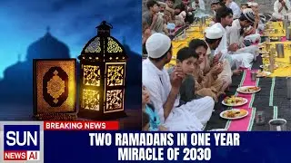 Two Ramadans in One Year &mdash; Miracle of 2030! | The Sun International #ramadan #breakingnews #viral