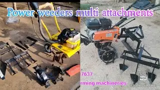 Power Weeder Attachments - All types - Nexgen Farming Machineries - 8712137637