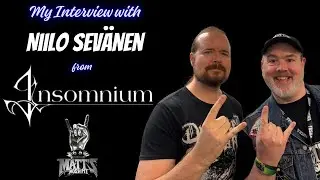 My Interview with Niilo Sev&auml;nen of Insomnium at Tuska 2025