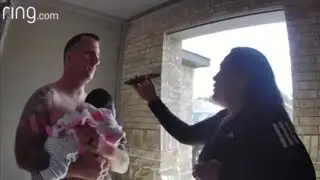 VIDEO: Off-duty paramedic saves neighbor’s choking baby in Porter