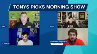 Live NCAAF NBA NCAAB NHL Picks Tonys Picks Morning Show 1-8-2026