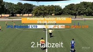 U19 Testspiel JFG R&ouml;dental vs JFG Hohe A&szlig;litz 2 Halbzeit