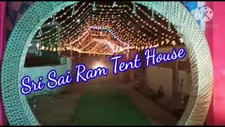 Sri sai ram tent house & lighting cell..9912241218....9392137609