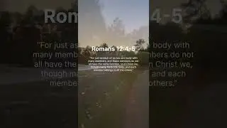 Romans 12:4-5 #community #jesus #running