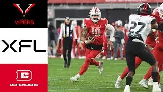 Vegas Vipers vs DC Defenders Full Game XFL 2023 Week 4