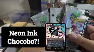 2 Final Fantasy Collector Booster Packs Opening & Mail! Neon Ink Chocobo Showing for the Finale?!