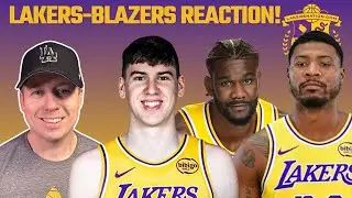 LAKERS Stun Blazers With HUGE Upset Win!