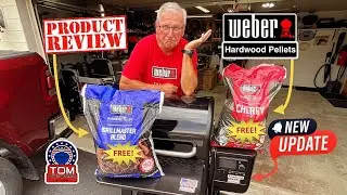 Weber Sent Me Free Wood Pellets! / Do They Make The Searwood Pellet Grill Work Better?