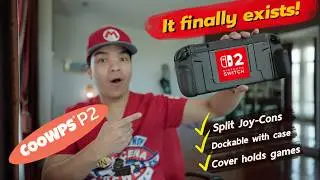 FINALLY, the BEST Nintendo Switch 2 grip case! | COOWPS P2 Review