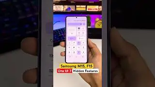 Samsung M15,F15 One UI 7.0 Hidden Features | Android 15 New Update🔥