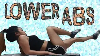 GET LOWER ABS IN TWO WEEKS  WORKOUT || JOANNEVLOGZ