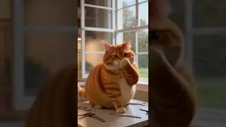 Oyen and the Mission for a Full Belly #funnycat #catstory #orangecat #chubbycat #catcomedy #viralcat