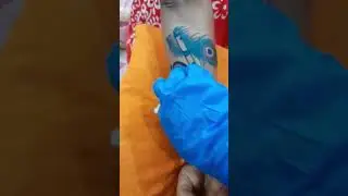 krishna name tattoo