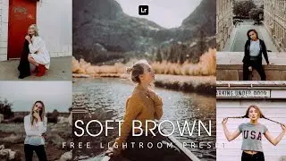 Lightroom Mobile Preset Free DNG | Soft Brown Preset Lightroom Preset Free | lightroom presets