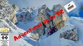 Powder Skiing Adventures at Kicking Horse Mountain,  T2 in 4K