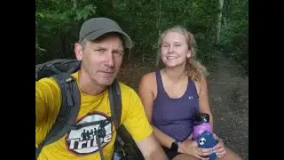 Knobbie and Jules Hike Camels Hump