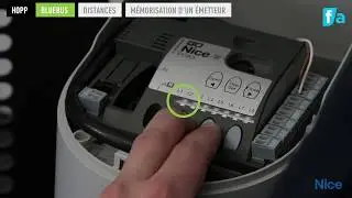 How to program Nice HOPP engine et search bluebus devices ?