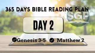 Day 2 of 365 Days Bible Reading Plan | Daily Bible Reading | Old & New Testament Study