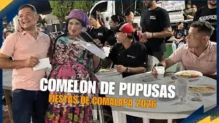 Nadie le aguanta comiendo pupusas, el m&aacute;ximo comel&oacute;n de pupusas en El Salvador 