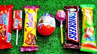 Chocolate Candy Mix 🍬 | Surprise Eggs Unboxing | ASMR