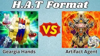 Geargia Hands Vs Artifact Agent! | HAT Format Replay Review! | (2014 Yu-Gi-Oh! WCQ)
