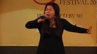 Diane Dioquino - SingFil Idol - (Pinoy Talent Festival 2012)