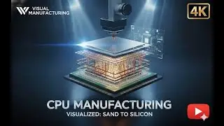 CPU Manufacturing Visualized From Sand to Silicon   The Incredible Process of Making a Processor