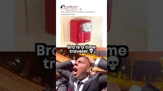 Bro saw the future 📮