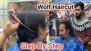  Trending Full Training  simple rough Wolf haircut step by step rough cutting Karne Ka tarika