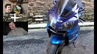 9R #4 la galère... 😱 Il fallait le faire ! 😑ZX-9R #vam #ninja
